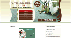 Desktop Screenshot of poppellbrothers.com